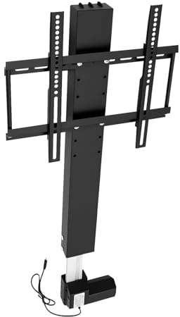 700MM Motorisierter TV-Lift Hublänge, Elektrische TV-Hebehalterung Mit Fernbedienung, TV Bodenständer Höhenverstellbar für den Möbeleinbau