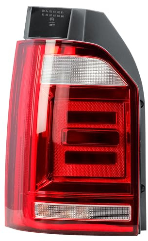 LONGLING Rückleuchte LED Links Fahrerseite Heckleuchte Rücklicht Flügeltüren für VW Transporter Multivan T6 2015-2019
