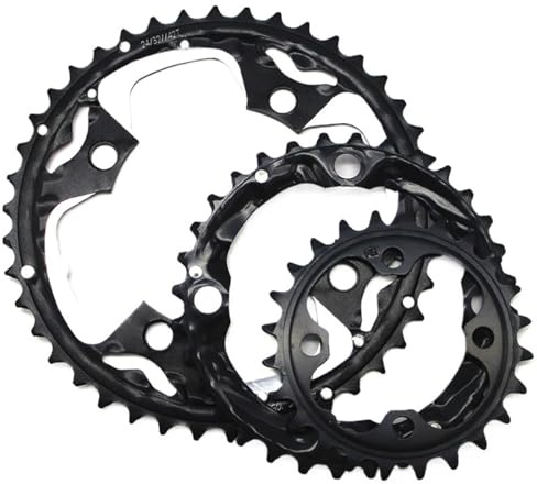 Generisch Kompatibel mit Shimano MTB 9 10-Fach Kettenblatt-Set(42T Alloy 32T 24T)