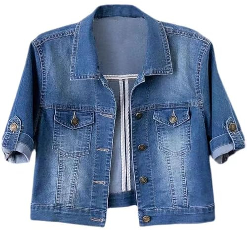 Generisk övergångsjacka dam elegant svart, kort mockajacka överjacka, övergångsjacka, klassisk denimjacka, streetwear, flygarjacka, klassiska jackor, ledig lätt ledig jeansrock, elegant