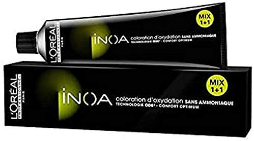 L'Oréal Inoa - Oxidative Coloration Ohne Ammoniak 8,40 Hellblond Intensives Kupfer, 1er Pack (1 x 60 ml)