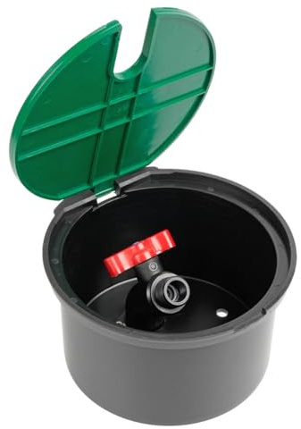 REKUBIK Ventilkasten rund 8 mit Kugelhahn 3/4 AG