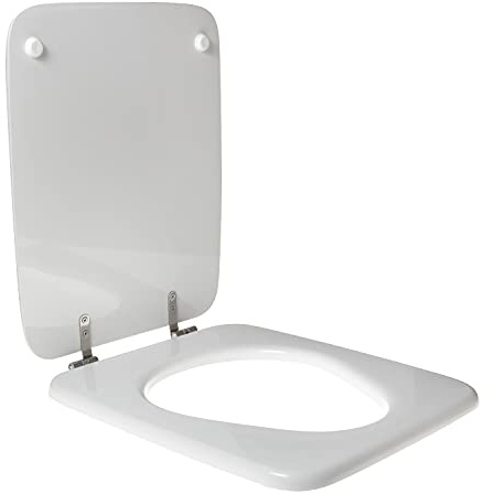 Copriwater dedicato per CIDNEO ANFORA legno POLIESTERE pregiato cerniera inox