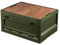 RMAN® 38 L Cajas Almacenaje Plastico Plegable con Tapa Organizador Camper con Ruedas Accesorios Camping para Camping, Maletero de Coche, Campismo - Verde