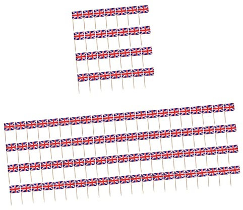 NUOBESTY 800stücke Zahnstocherflaggen Für Dekorative Länderflaggen Für Feierliche Anlässe Papier-flaggen Für Kuchen Und Snacks Für Partys Und Feiern