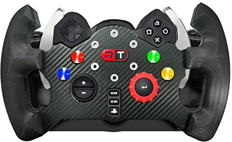 RacingTools Lenkradkranz Sport für Logitech G29/G923 – Simracing Lenkrad-Ersatz, Starre Monoblock-Bauweise