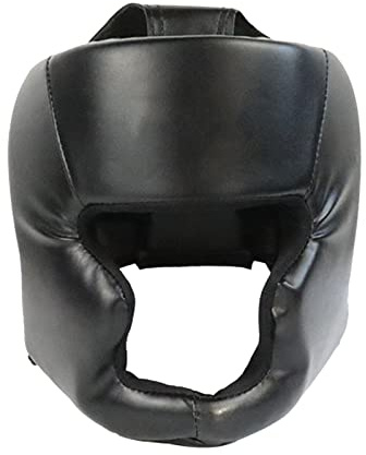 Casque De Boxe MMA Entraînement, Casque Boxe pour MMA Sparring, Grille Amovible Muay Thai Sparring Arts Martiaux Kickboxing Combat Visage Oreille Nez Protecteur Garde La Tête, Homme, Femme