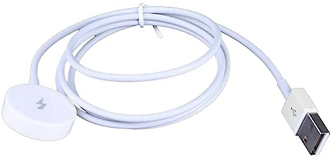 Cargador USB duradero de 5 V/1 A, base de carga blanca, soporte de carga de PVC para reloj inteligente Michael Kors