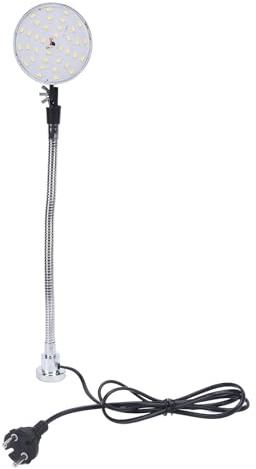 LED-Maschinenleuchte, 15W 1500 Lumens Magnetische Arbeitsleuchte mit flexiblem Schwanenhals und Magnetfuß, wasserfeste Drehbankleuchte für Drehbank, Werkbank,