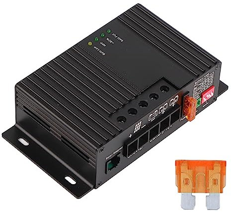 MPPT Solar Ladegerät Dual Battery Lade 12 -V -Controller Intelligentes Display Aluminiumlegierungsgehäuse für RV AGM Lithium (MPPT5025A Double (25A))