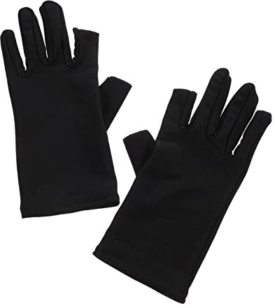 DONFAMDS Guantes Invierno Guantes Manicura Accesorios Decoración Uñas Multifuncionales Anti-uv