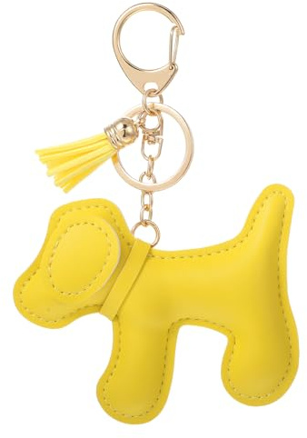 Mabor Cute Hunde Bag Charms Dackel Schlüsselanhänger Damen | PU-Leder Schlüsselanhänger Geschenke für Frauen Schlüssel Rucksäcke Handtaschen Taschenanhänger