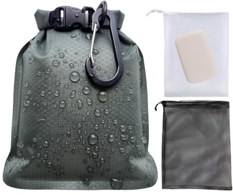 Pochette à savon – Support de voyage étanche, fournitures de bain anti-fuites, kit de soins de la peau quotidien portable, organiseur compact | Trousse d'articles de toilette pour salle de sport