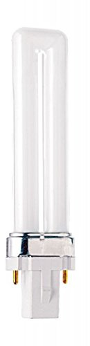 Sylvania 20327 CF7DS/827 7w Dulux S, 2-Pin, Compact Fluorescent 2700K, G23 Base, 4-Pack