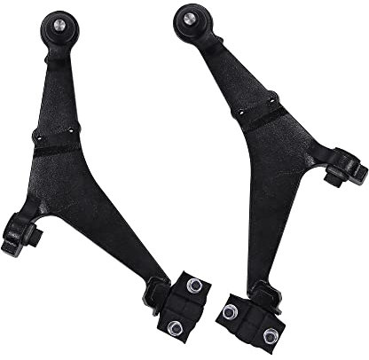 BESTPRICE 2x bras de suspension avant inférieur gauche droit avec coussinet et joint de suspension Compatible avec CITROËN AX (ZA-_), SAXO (S0, S1), PEUGEOT 106 I (1A, 1C), 106 II (1A_, 1C_)