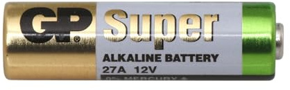 GP Super Alkalibatterien, 27 A, 12 V, D27A, A27, GP27A, E27A, L828