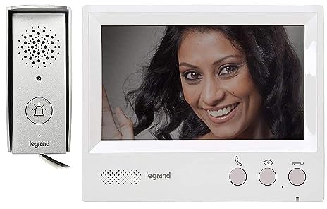 Legrand Video-Türsprechanlage 7 Zoll verdrahtete Video-Türklingel Innenmonitor