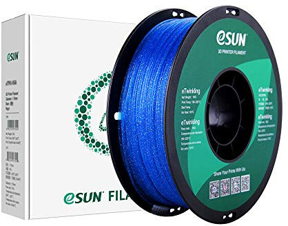 eSun eTwinkling PLA Filament Blue 1.75mm