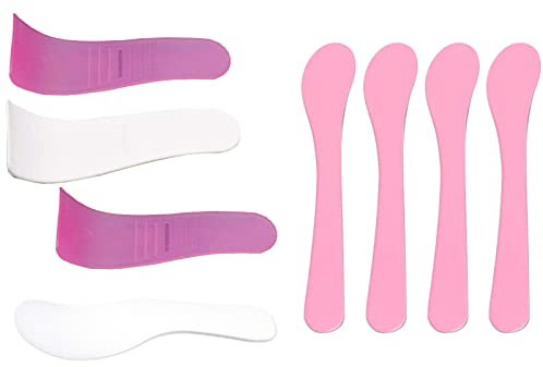 Applicateur de Cire, Spatule d'épilation, Spatule Cire Epilation Corps, Spatule Epilation Cire, Spatule Applicateur Bâtons d'Épilation Bâtonnets de Cire Dure pour épilation à la Cire Chaude 8PCS