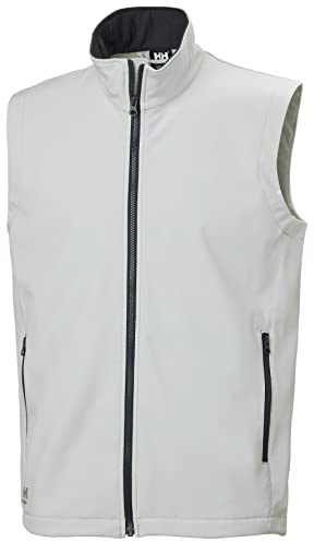 Helly Hansen - Gilet da lavoro Manchester 2.0 Softs da uomo, Grigio nebbia, Medium