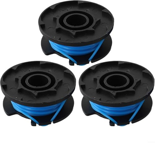 Trimmer Line Spools, 3PCS 3x1.6MM 11Feet Line Spools for RAC125 for RLT1830H13 for RLT1825LI for OLT1831S, for Lawn Mower Replacement Part