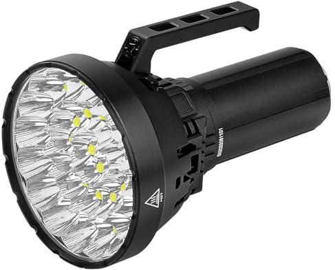 IMALENT MS32 Hellste Taschenlampe der Welt, 200.000 Lumen mit 32 Pcs Cree XHP 70.2 HI LEDs, Type-C Aufladbar, 8 Beleuchtungsmodi, IP56 Wasserdicht taktische taschenlampe militär