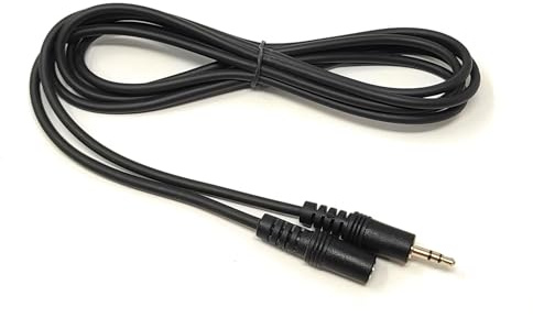 mCore 2m 3.5mm Extension Cable Stereo Jack Cable Male to Female AUX Lead for Laptop Tablet Headphone TV MP3 Speaker Smartphone (2m)