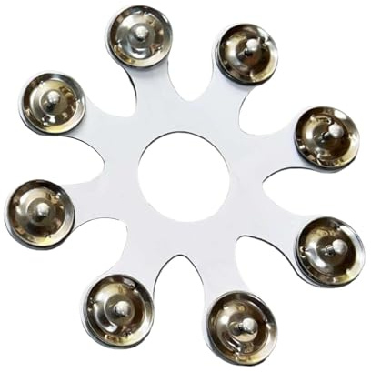Drum Set Cymbals - Edelstahl montierbare schwarze Schlagzeug-Becken | Professionelles Schlagzeugzubehör Zubehör, Rostfreie Multifunktions-Becken für Kinder