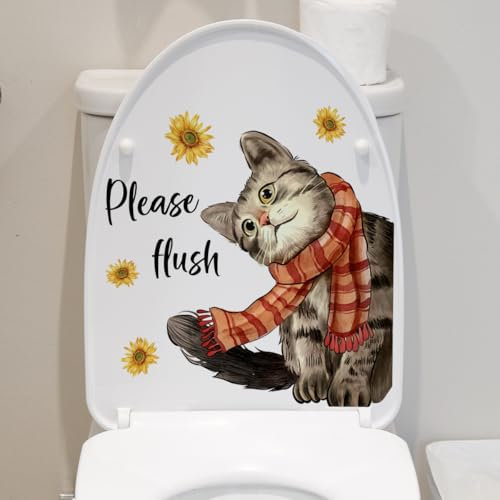 Wandtattooschal Katze Wohnzimmer Schlafzimmer Küche，Kinderzimmer Wanddeko，Deko Wandsticker Wandaufkleber Wall Stickers Decoration Self-Adhesive