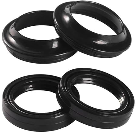 UIFCOG Olio Sigillo Paraolio per Ya&MAHA DT175 1979-1981 MX175 1979-1981 Paraolio Ammortizzatore Forcella Anteriore Moto E Parapolvere 32X44X10,5 Accessori