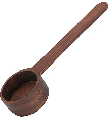 Aoveew Walnut Spoon Rugged, Food Safe Coffee Bean Measuring Spoon for Home Kitchen Essentials