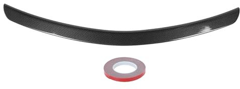 Ausla Sportlicher Heckspoiler, AMG High Trunk Wing Spoilerlippe für C-Klasse W204 Limousine 2008–2014 (Kohlefaser-Stil)