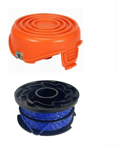 YUETTYY Trimmer Replacement Spool Line and Cover for Black&Decker GL315, GL350, GL650
