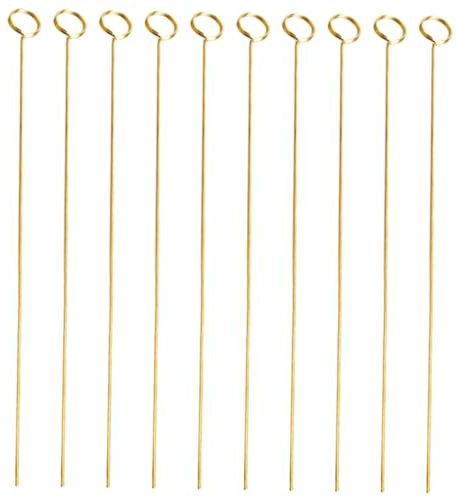 NAMOARLY 10 Stück Metall Blumenstrauß Kartenhalter Goldfarben Selbstgemacht Blumenstecker Für Hochzeit Geburtstag Taufe Vielseitige Blumendekoration