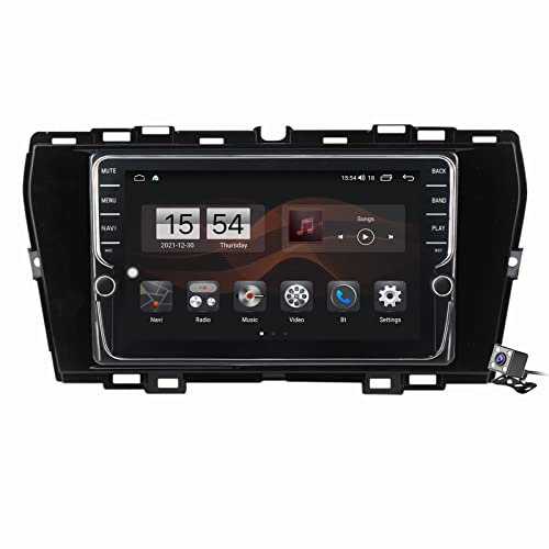 HTXPSM Android 11 Doppio Din Autoradio Lettore DVD Navigatore Touch GPS Navigation per SsangYong Tivoli 2019-2021 Schermo da 9 pollici Radio FM AM/Bluetooth/Telecamera di backup/DSP Multimedia/Contro