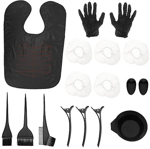 KAILIKETIY Hair Dye Set Hair Coloring Kit Dyeing Bowl and for Diy Salon Tools Usage