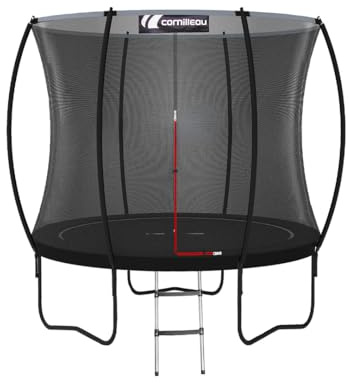 Cornilleau Trampolín al aire libre sin resortes para niños Springcare (244 cm) - Certificación De Seguridad Estándares TÜV SÜD/GS Trampolín De Jardín