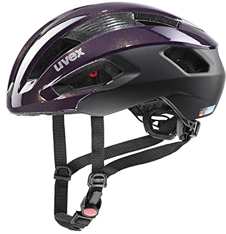 uvex rise cc - sicherer Performance-Helm für Damen und Herren - individuelle Größenanpassung - optimierte Belüftung - prestige - black - 52-56 cm