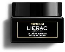 Lierac Premium La Crème Soyeuse, Crema Setosa Viso, Anti-Età Globale, Con Acido Ialuronico, Rughe Profonde, Perdita Di Densità, Adatta Alla Pelle Da Normale A Mista, Black, 50 ml, Confezione Da 1
