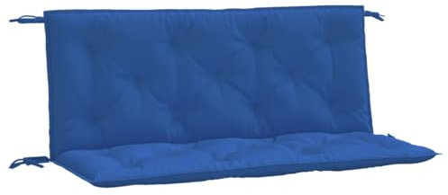 Gecheer 2 STK. Gartenbankauflage, Bankauflage, Sitzkissen Outdoor, Polsterauflage, Bankkissen, Blau 120x50x7 cm Oxford-Gewebe
