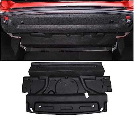 Tapis de pare-feu for coffre arrière de voiture, isolation thermique et phonique, insonorisant en coton, compatible avec Mazda3 Sedan BM BN BP 2013-2022 Auto(B 20-22 BP)
