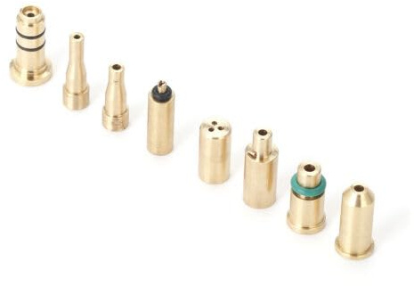 JunShXinX Butangas Feuerzeug Fülladapter Set, 8 Stück, kompatibel mit S T Dupont und Dunhill Dress/Rollagas