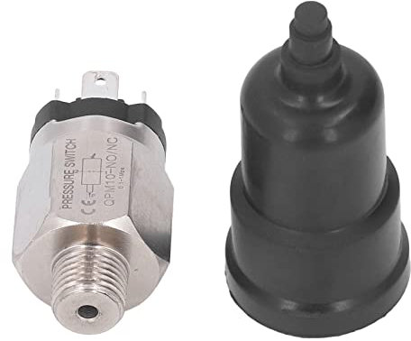 Einstellbarer Pneumatischer Membran-Druckschalter, Edelstahl-Gummi-Druckschalter für Pumpen – – Geeignet für Industrielle Anwendungen