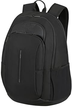 American Tourister Urban Groove UG26 - Laptopryggsäck 17.3 (50 cm) - Business & Skolryggsäck med Flaskhållare, Ergonomisk, Smart Sleeve - 34L - Black