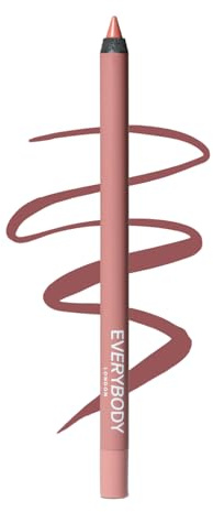 EVERYBODY LONDON, Lasting Finish Lipliner, langanhaltend Färbeeffekt, Wischfest, Lippenkonturenstift Konturstifte mit Deckel, cremige Konsistenz, vegan ohne Konservierungsstoffe (Pink Nude 03)