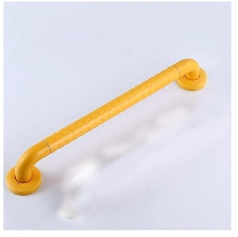 VGTLAKEX Bathtubs Grab Bar for Coated Yellow Nylon,Stainless Steel Toilet Rail Grab Bar, Balance Bar, Stairway Hallway Elderly Safety Railing Guard