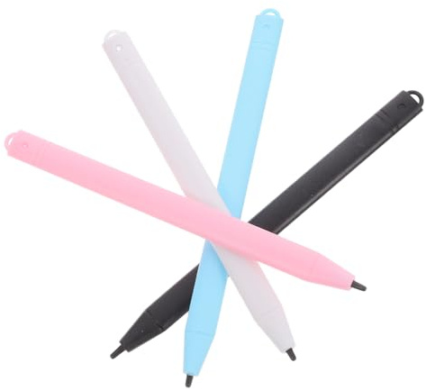 DIYEAH Penna Stilo di Ricambio per Tavoletta Grafica LCD Set da 4 Pezzi Compatibile la Maggior Parte delle Tavolette Digitali Design Leggero e Comodo per Disegno Calcolo e Scrittura