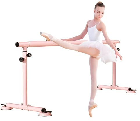 Generisch Anti-Wackel-Ballettstange für Schlafzimmer, Ballettstange und Tanzstange mit Saugnäpfen, weit verbreitete Ballettstange, 2 m / 6,56 ft