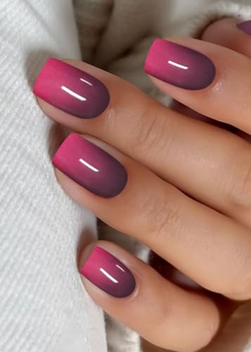 JMEOWIO Autocollant Ongles Gel UV Dégradé Gel Nail Art Stickers Semi-durci Stickers Ongle Deco Ongle Design Manucure