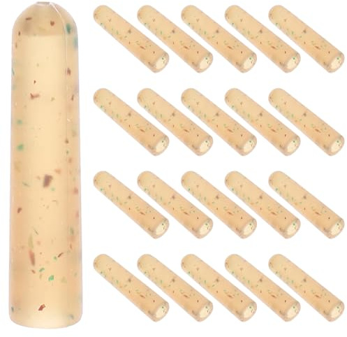 Healeved Accessori per Attrezzatura Pesca 50 Pezzi Manicotti in Gomma per Pesca alla Carpa Tamponi Durevoli per Assorbimento Urti